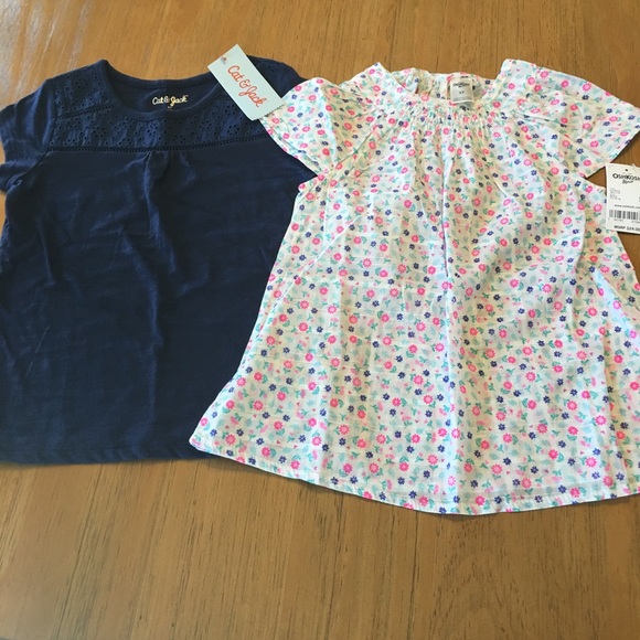 OshKosh B'gosh Other - OshKosh B’gosh & Cat & Jack Tops 5T NWT